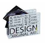 Porte - revues design en mtal laqu blanc