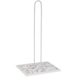 Porte - rouleau de papier de cuisine - versa - balbec - mtal acier bois - 14, 5 x 18 x 32, 5 cm - multicolore ...