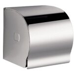 Porte - rouleaux wc - classique - inox - � fermeture � cl� pellet asc