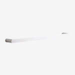 Porte - serviettes mural avec barre ¿�60 cm pour salle de bains en acier inoxydable alameda gris bross� ...