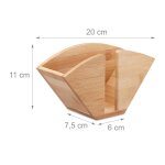 Porte - serviettes de table bambou helloshop26 13 0002251