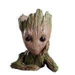Porte - stylo en pvc, 3 styles, mignon, arbre de dessin anim, ornement d'aquarium, modle jouet, pot ...