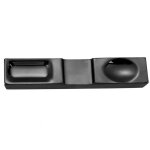Porte - ustensiles porte - baguettes en acier inoxydable, support universel brillant surface miroir pratique ...