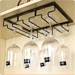 Porte - verres a vin 3 / 4 / 5 / 6 tasses, porte - gobelet a l'envers, outils de bar de cuisine suspendus ...