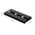 Porte - verre a vin en plastique t1, etag�re sous etag�re, rangement de s�chage, cintre pour bar de cuisine ...