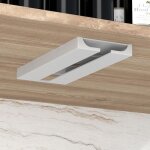 Porte - verre a vin suspendu, support de verre a vin sous etagre, support en plastique pour verres a ...