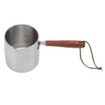 Pot chauffe - beurre antirouille en acier inoxydable, petite casserole, 2 becs verseurs pour les soupes, ... Pot chauffe - beurre antirouille en acier inoxydable, petite casserole, 2 becs verseurs pour les soupes, ...