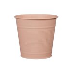 Pot de fleurs zinc 12cm orange Pot de fleurs zinc 12cm orange