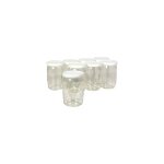 Pot seb 8 pots yaourt en verre couvercle farine