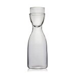 Pot en verre transparent nordique, tasse a jus simple de th aux fleurs en verre, carafe a eau froide ...
