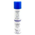 Poudre de craie, eau de javel, parage, dodorant, dodorant.