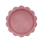 Poudre de poudre - ensemble de couverts en silicone avec logo personnalis pour bb, bol de discussion ...