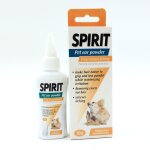 Poudre nettoyante pour les oreilles des animaux de compagnie, toilettage du conduit auditif du chat et ...