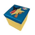 Pouf de rangement - bing bunny - blanc - enfant - mixte