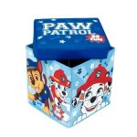 Pouf de rangement - paw patrol - paw patrol - bleu - gar�on - color�