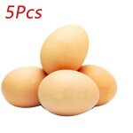 Poulailler de 5. 5x4cm, 5 pices, petits ¿ufs artificiels, fournitures d'animaux de ferme, cages, guide ...