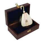 Poulie de marin en laiton 13 cm