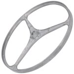 Poulie de tambour diam. 298mm lave - linge (481252888083 whirlpool laden ignis bauknecht indesit brandt) ...