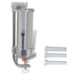 Poussoir a saucisse viande hachée acier inoxydable 3. 5l Poussoir a saucisse viande hachée acier inoxydable 3. 5l