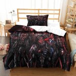 Predator sets housse de couette avec taies d'oreiller, d movie poster imprim�� microfibre literie parure ...