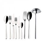 M�nag�re - preludio - 75 pi�ces - acier inoxydable 18 / 10 - design minimaliste - compatible lave - vaisselle ...