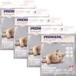 Premiere litière agglomérante excellent pure non parfumée 4x12 kg Premiere litière agglomérante excellent pure non parfumée 4x12 kg