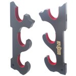 Presentoir mural epee 3 places support epee bois porte sabre porte katana d�coration