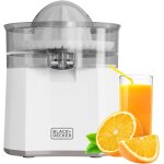 Presse - agrumes electrique black decker bxcj40e blanc