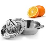 Presse agrumes inox orange manuel acier inoxydable juicer presse - citron orange pamplemousse extracteur ...