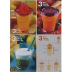 Presse - agrumes a main 3 voies 3 en 1, tasse de jus de citron, tasse de broyage de purée de fruits Presse - agrumes a main 3 voies 3 en 1, tasse de jus de citron, tasse de broyage de purée de fruits
