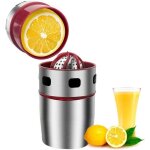 Presse - agrumes manuel en acier inoxydable, presse citron et centrifugeuse manuelle pour usage domestique, ...