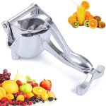 Presse - agrumes manuel en alliage d'aluminium ju479, jus de fruits de cuisine, grenade, orange, citron, ...