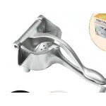 Presse - agrumes manuel en alliage d'aluminium pour oranges, grenades et citrons : un jus facile, silencieux ...