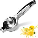 Presse - agrumes manuel a levier - robuste et ergonomique - anticorrosion - pour citron, orange ou autres ...