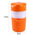 Presse agrumes manuel portable de 300ml, pour jus d'orange et citron, original, pour enfant, vie saine, ... Presse agrumes manuel portable de 300ml, pour jus d'orange et citron, original, pour enfant, vie saine, ...
