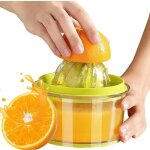 Presse - agrumes manuel avec verre doseur - presse - citron, orange, citron vert et r�pe a ail - compatible ...