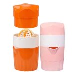 Presse - agrumes manuelle 2 pices, presse a jus portable et facile d'utilisation pour fruits et lgumes, ...