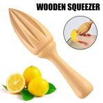 Presse - citron manuel en bois de h�tre naturel, extracteur de jus de fruits orange, al�soir, accessoires ...
