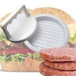 Presse a hamburger de forme ronde, 1 pice, presse sre de qualit alimentaire, appareil a boulettes ...