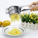Pressoir manuel pour pommes de terre en acier inoxydable, pressoir, presse - agrumes, presse pomme de ...