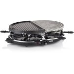 Princess 162710 appareil � raclette - oval stone grill party 8