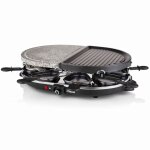Princess classic 162710 - raclette / grill / pierre  griller - 1. 2 kwatt - noir