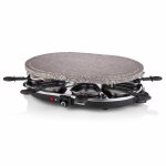 Princess raclette 8 oval stone grill party - raclette / pierre  griller - 1. 2 kwatt