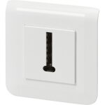 Prise tel t cpl vis blc mosaic