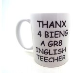 Professeur d'anglais dr�le nouveaut� tasse th� caf� 11oz tasse laissant cadeau