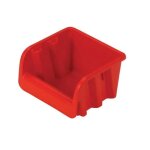 Profi rouge plastique basket - bo�te de rangement avec fa�ade ouverte, 10. 8x11. 5x7. 5 cm, ef500001