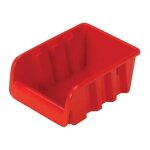 Profi rouge plastique basket - bo�te de rangement avec fa�ade ouverte, 16x11. 5x7. 5 cm, ef502746
