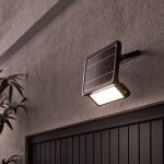 Projecteur ext�rieur solaire zuzo, d�tection, 1200 lumens, noir, inspire