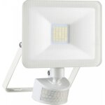 Projecteur led d'ext�rieur avec d�tecteur de mouvement elro lf60 - 10w - 800lm - etanche ip54 - blanc ...
