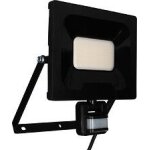 Projecteur mural nino 50w 4000lm - detecteur de mouvement - noir